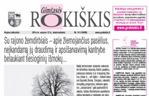 Ketvirtadienio "Gimtasis Rokiškis"