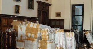 Parodos eksponatai vakar dar buvo supakuoti. Muziejaus archyvo nuotr.