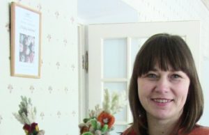 D.Stočkuvienė ir jos veltinės verbos. N.Byčkovskio nuotr.