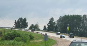 Trejų metų berniukas iš mikrorajono nukeliavo Rokiškio viaduko link. D.Zibolienės nuotr.