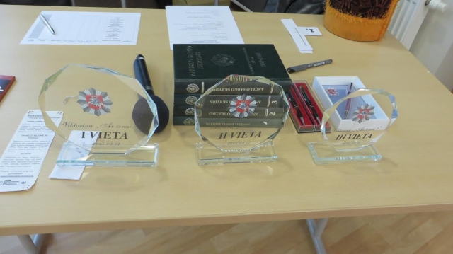 Viktorinos prizai. Organizatorių archyvo nuotr.