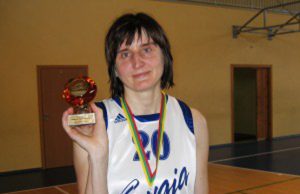 Geriausi rajono krepšininkai: žinomos ir jau primirštos pavardės Europos čempionė J.Vilutytė.