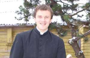 Rokiškio dvasininkas Audrius Vogulis.