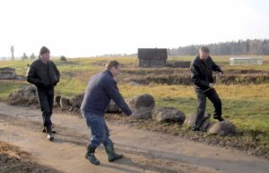 Arvydas Šarka (dešinėje)