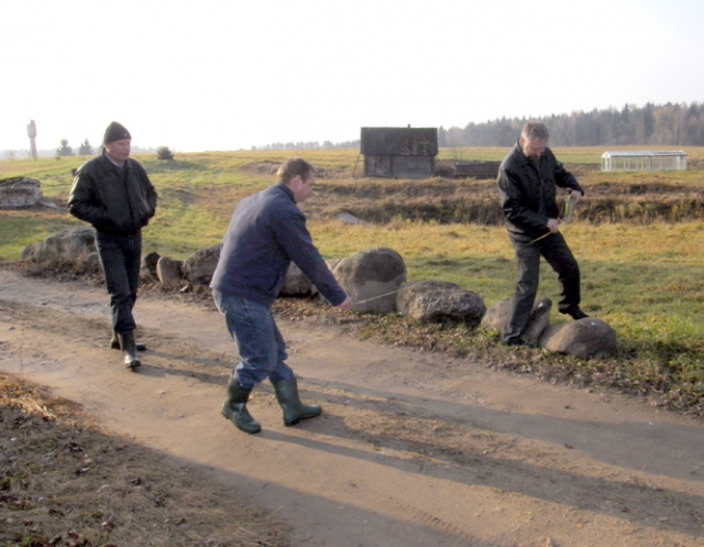 Arvydas Šarka (dešinėje)