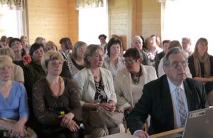 Mokslininkai Rokiškio krašte regi lobius Prof. J.Jasaitis tyrimo rezultatus pristatė baigiamajame projekto renginyje. R.Stankevičiūtės-Vilimienės nuotr.