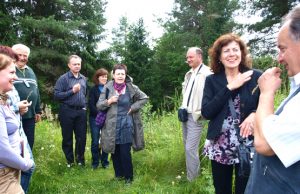 VVG nariai aplankė Moškėnų piliakalnį. L.Dūdaitės nuotr.