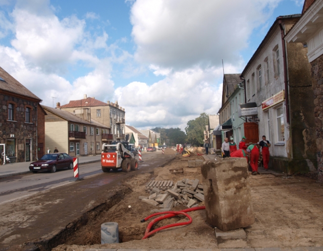 Racionalesnė Vytauto gatvės rekonstrukcija kainuos daugiau. D.Zibolienės nuotr.