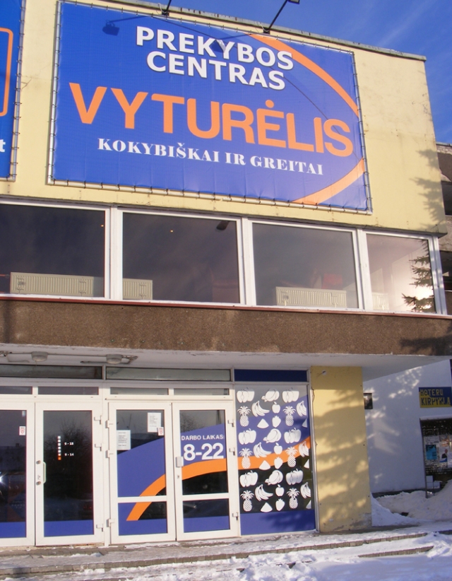 Netrukus Rokiškyje duris atvers naujas prekybos centras “Vyturėlis“.
