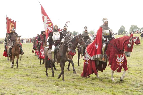 Trečius metus iš eilės Žailgirio inscenizacijoje Vytautą vaidina lietuvis. Donato Babensko nuotr.