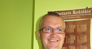 Miesto seniūno pavaduotojas Egidijus Žaliauskas. N.Byčkovskio nuotr.