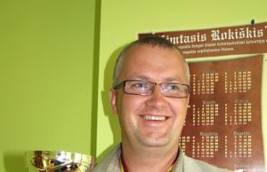 Miesto seniūno pavaduotojas Egidijus Žaliauskas. N.Byčkovskio nuotr.