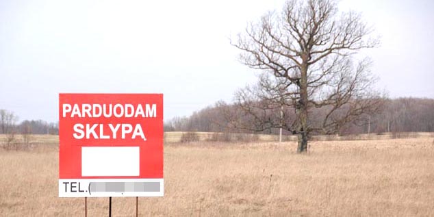 Jau turintiems 500 ha - neparduodama. A. Minkevičienės nuotr. Jau turintiems 500 ha - neparduodama. A. Minkevičienės nuotr.