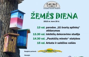 Rokiškio  krašto muziejuje vyksiančio renginio plakatas.