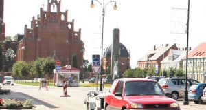 Nepriklausomybės aikštės eismas varo į neviltį miesto svečius. N.Byčkovskio nuotr.