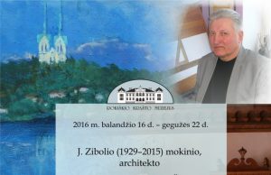 Architekto Jono Zibolio atminimo renginys