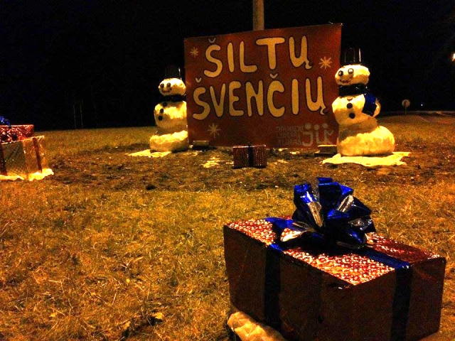 Papuošta žiedinė sankryža. Linos Balčiūnaitės nuotr.