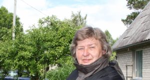 Užkietėjusi žvejė rokiškėnė Irena Sidaravičienė. D.Zibolienės nuotr.