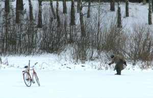 Šaltuku džiaugiasi poledinės žūklės mėgėjai. N.Byčkovskio nuotr.